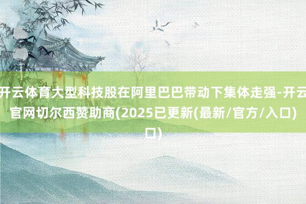 开云体育大型科技股在阿里巴巴带动下集体走强-开云官网切尔西赞助商(2025已更新(最新/官方/入口)