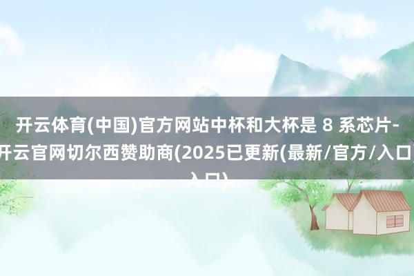 开云体育(中国)官方网站中杯和大杯是 8 系芯片-开云官网切尔西赞助商(2025已更新(最新/官方/入口)